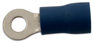 Connect 30187 Blue Ring Terminal 10.5mm 100pc