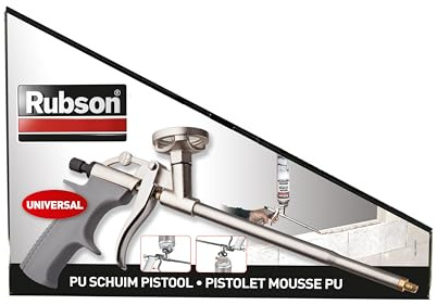 Rubson 5410091692988 Pistolet Mousse PU, silverl