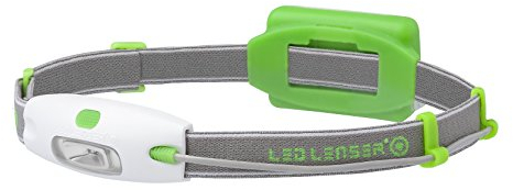 Led Lenser Neo Lampada Frontale/Torcia Frontale a LED (Bianco), Ideale per Camping/Outdoor/Bici/Corsa/Caccia/Pesca/Auto/Moto/Barca, Verde