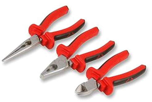 REDLINE PLIER SET OF 3 Tools Pliers - REDLINE PLIER SET OF 3, SVHC: No SVHC , Kit Contents No. of Pieces: 3 Piece : Combination, Side and Snipe Nose Pliers