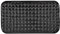 Brandsseller Badewannenmatte 70x38 cm Badewanneneinlage Duschmatte mit Noppen Schwarz
