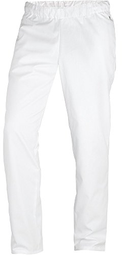 BP 1645-400-21-4XLn Unisex-Hose, mit Gummizug in der Taille, 215,00 g/m² Stoffmischung, weiß, 4XLn
