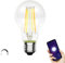 SMARTFY Bombilla Inteligente WiFi Filamento Vintage E27 LED CCT Regulable compatible con Alexa, Google Home, Smart Life, Tuya e IFTTT 6,5W Temperatura de Color Seleccionable