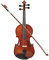 KEPOHK 16 Zoll nat¨¹rliche akustische Bratsche Fichte Massivholz Bratsche mit Aufbewahrungskoffer Bogen Kolophonium Geschenk Violine Instrument f¨¹r musikalische Liebhaber