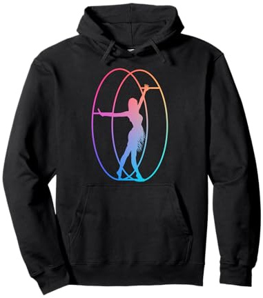 Rhönrad Turnen | Rhönradturnen Sport Mädchen Frauen Pullover Hoodie