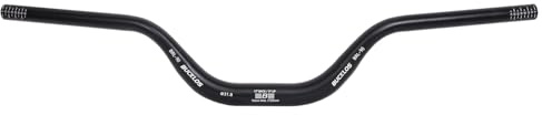 BUCKLOS Mountain Bike MTB Handlebars 25.4/31.8mm - 20/30/50/90/100/120/160mm Rise MTB Aluminum Alloy Handlebar - 720/780mm Extra Long Bicycle Riser HandleBars for E-Bike Folding Bike Downhill Racing.
