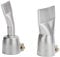 2 Piece Welding Gun Flat Nozzle, 2 Pieces 20 mm Small 40 Flat Nozzle, Large Tip for Welding Tool, Stainless Steel Large Welding Tool, Hot Air Hot Air Gun