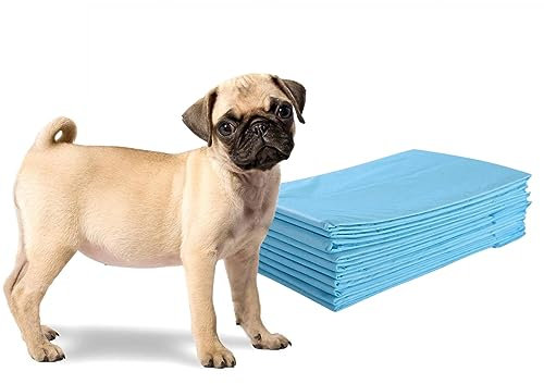COSTWAY Lot de 300 Tapis Éducateurs pour Chiot, Alaise pour Chien Jetable à 5 Couches, Tapis Hygiénique Absorbant de 43 x 60 CM, Super Absorbants Apprentissage de la Propreté pour Animaux