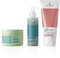 GYADA COSMETICS, Locken-Modelliercreme, 200 ml, stärkende Haarpackung mit Spirulina 250 ml, stärkendes Haargel mit Spirulina und Aloe 150 ml, komplettes Haarpflege-Set