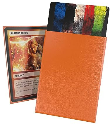 Ultimate Guard Cortex Matte Sleeves Standard Size (100) (66x91mm), Farbe:Orange