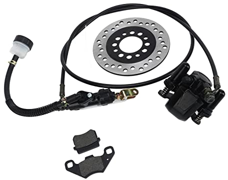 Go-Kart-Bremsen, Go-Kart-Hydraulik-Hinterrad-Scheibenbremssattel System, Hinterrad-Scheibenbremssattelsystem,go Kart Brake kit,go Kart Parts Geeignet für 50cc,Dirtbikes, Quads usw.