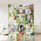 yky Personalisierbare Decken mit Fotos, personalisierte Decke mit Bildern, individuelle Fotodecken für Erwachsene, Haustier-Fotodecke (150 x 200 cm)