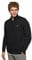 Polo Club Herren Basic PulloverSchwarz Mit Reißverschluss - 100% Baumwolle Pullover Zipper Langarm Sweat
