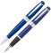 Cross Bailey Ballpoint Pen and Fountain Pen Gift Set Medium Nib Black Ink Paint Blue