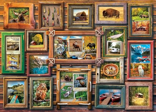 Ceaco - Rustikaler Rahmen – Puzzle mit 1000 Teilen