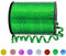 Geschenkband Grün 5mm Breit,450M Kräuselband Geschenkbänder Schleifenband Glitzer Ballonband Ringelband,Dekoband für Hochzeit Weihnachten Neujahr Geburtstag Geschenkverpackung Ballonverschlüsse