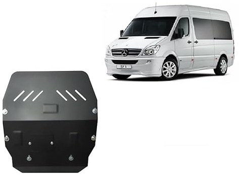 Scut Protection Motorunterschutz aus Stahl, kompatibel mit Mercedes Sprinter – (2006–2018)