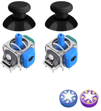 AKNES TMR Joystick Electromagnétique de Remplacement pour Manette Xbox Series X/S, Accessoires de Réparation de Stick Anti-Drift pour Manette Xbox Series X/S - 1 Paire