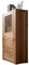 Woodroom Highboard Gera Wildeiche massiv geölt (73x142x40 cm)