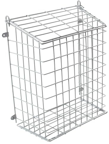 Actiasgear - Front Door Letter Cage/Mail Catcher | White (Medium)