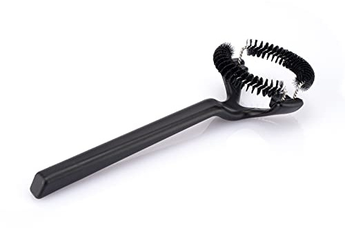 Cretosou Barista Zubehör Siebträger Reiniger, Kaffeemühle Siebträger Reinigungsbürste Klein Siebträger Pinsel, Kaffeemaschinen-Reinigungswerkzeug Küchenreinigungsbürste 58mm