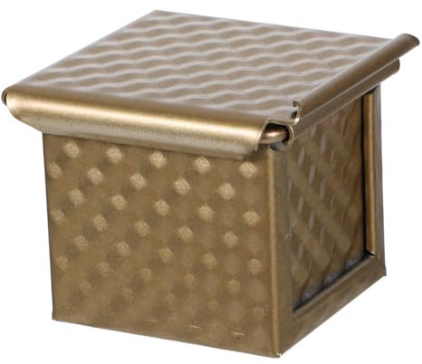 Gatuida Toastform backen toastbrot backform bread baking pan Backpfanne mit Nicht -STIAK Brotdose Laib Pfannen Die kuchenform Kochversorgung Backform für zu Hause Aluminiumlegierung Golden