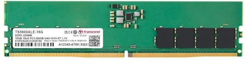 Transcend Memory Module 16 Gb 2 X 8 Gb Ddr5 5600 MHz, TS5600ALE-16G