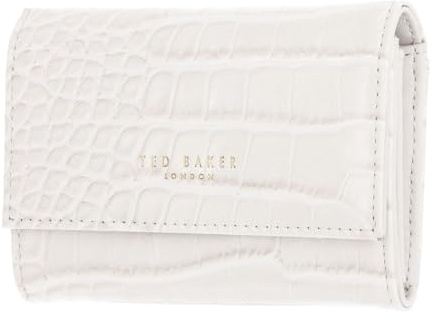 Ted Baker Damen S282867ivoryo/S Faltbare Geldbörse, elfenbeinfarben