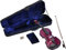 Steinbach 4/4 Geige im SET lila mit Blumendekor handgearbeitet