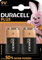 Duracell 75051885, Pila Alcalina, 9 V x2 Plus Power