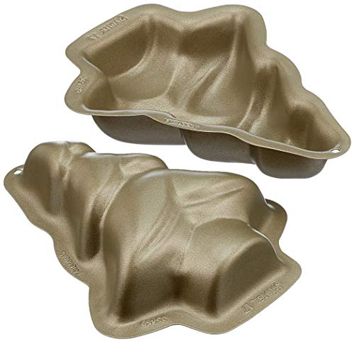 Städter 534094 Backform Tanne, 2-er Set, 11 cm