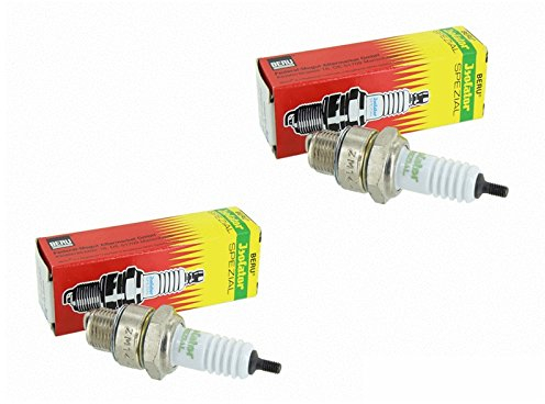 AKF Set: 2 ISOLATOR Zündkerzen M14-260! Simson S51, S50, SR50, Schwalbe KR51, SR4