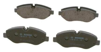 Bosch BP1031 - Brake Pads Car Front Axle - 1 Set of 4 Pads | Bosch Quality - Reduced Noise and Dust - ECE-R90 Certified - Copper-Free
