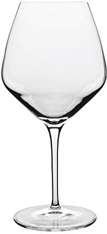 Luigi Bormioli Red Wine Glasses Set of 4 - Regency Crystal Wine Glasses 610ml, Ultra Clear & Durable Dishwasher Safe Glassware with Titanium Reinforced Stems, Gift Box Included, Made In Italy