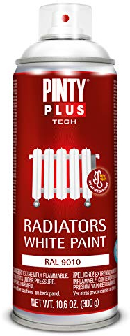 PINTYPLUS TECH Pintura en spray 520 Blanco Radiador ral 9010