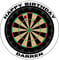 7.5 Dart Board Personalised PREMIUM RICE PAPER Edible Cake Topper