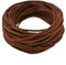 Lederschnur, 21 m Lederband Faux Wildleder Schnur Geflochtene Fäden zum Geschenken Verpacken DIY Basteln Schmuckherstellung Halskette Armband Perlen (Kaffee)