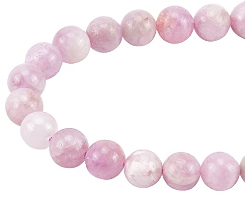 nbeads 1 Stränge von 49PCS 8mm Edelstein Perlen Kunzit perlen Grade AB Runde Natürliche Perlen für Schmuck Machen