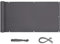 Sekey Brise-Vue pour Balcon Couverture de confidentialité Écran Polyster Vent Protection UV Opaque Résistant aux Intempéries, avec Attaches de câble et Cordons, 120 x 500cm Anthracite