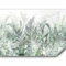 murando - Papier peint panoramique nature 350x256 cm - Revêtement mural décoration salon - Design moderne - Gris vert - Couleurs paysage feuilles nature plantes tendances b-A-0696-a-b