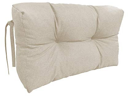 chilly pilley Almohadilla De Palet Copos De Espuma Cojín De Palet Tapicería De Palet Muebles De Palet Sofá De Palet Respaldo Acolchado Cojín del Asiento (Cojines Laterales 60x40x15, Crema)
