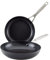 KitchenAid 80193 Hard Anodized Induction Nonstick Frying Pan Set/Skillets, 8.25 Inch and 10 Inch - Matte Black