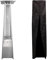 Happy Garden Parasol Chauffant au gaz Stockholm 13kW en INOX + Housse de Protection