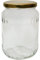 DIAH DO IT AT HOME Glass Jar 720ml withTwist-Off Lid for Jam Pickle Chutney Honey Storage Kitchen (16 x Glass Jar 720ml + Lid)