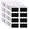 64 Chalkboard Labels for Jars, Erasable and Reusable Waterproof Blackboard Stickers Chalkboard Labels for Decorating Jars, Pantry, Home and Office, Scrapbooking (64 Small)