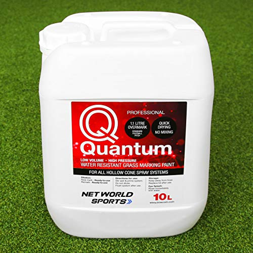 FORZA StadiumMax Grass Pitch Line Marking Paint - 10L | Bulk Buy Options (Pack of 1, Pack of 5 & Pack of 65) | White Paint for Spray Line Marking Machines