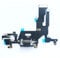 Johncase OEM USB Charging Port Dock Connector Flex Cable + Microphone Mic Replacement Part Compatible for iPhone 11 All Carriers (Black)
