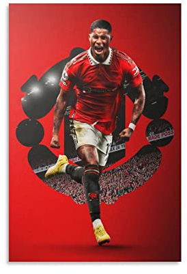 JIANJIE Marcus Rashford England Fußballspieler England National Football Team Poster Inspirational Rare (1) Poster Maldose