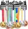 SUPERDANT Medaillenhalter Marathon Mountain Forest Medaillen Aufhänger Lauf Medaillen Aufbewahrung Für Medaillenregal Wandaufhängung Running Medaillenhalter Laufen Geschenke für Sportler Kinder