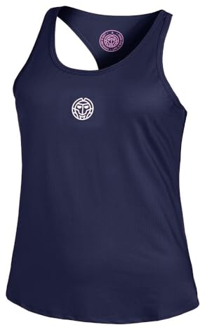 BIDI BADU Damen Crew Tank - Dark Blue, Größe:L